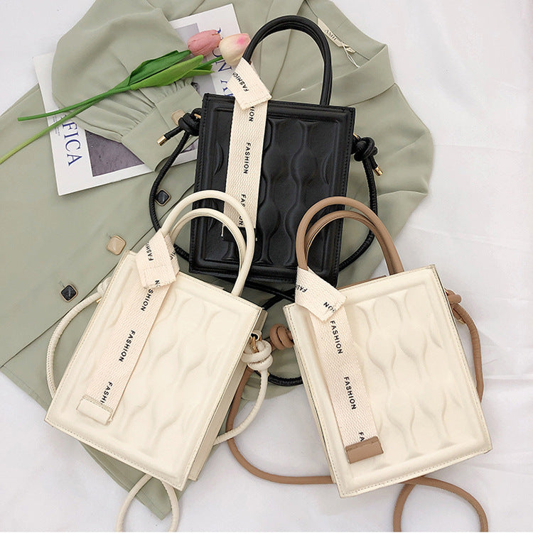 ウェーブデザイン 2way スクエアショルダーバッグ mry000192