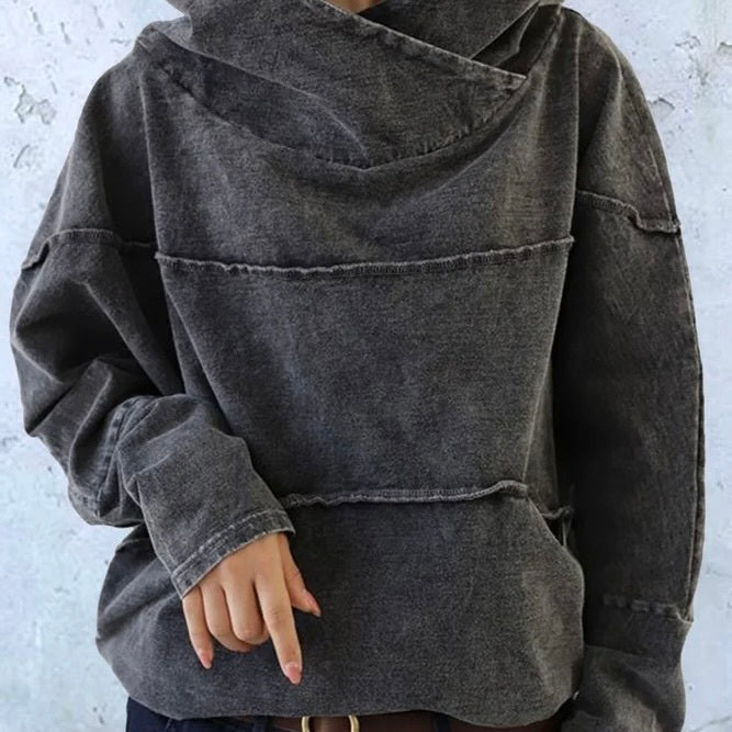 アメリカン 韓国ストリート 韓国カジュアル トレンド ヴィンテージ パーカー mry001383