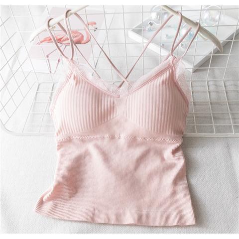 パッド付き バックデザイン チューブトップ mry000155