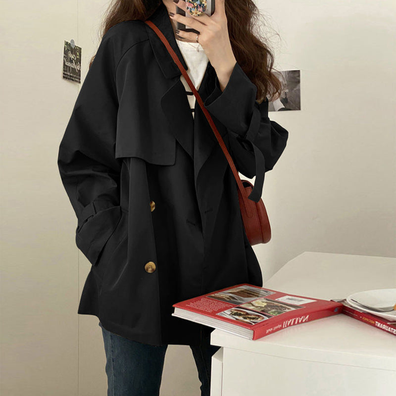 【送料無料】韓国カジュアルな薄めコート 2カラー展開 春アウター 2023春トレンド mry000600