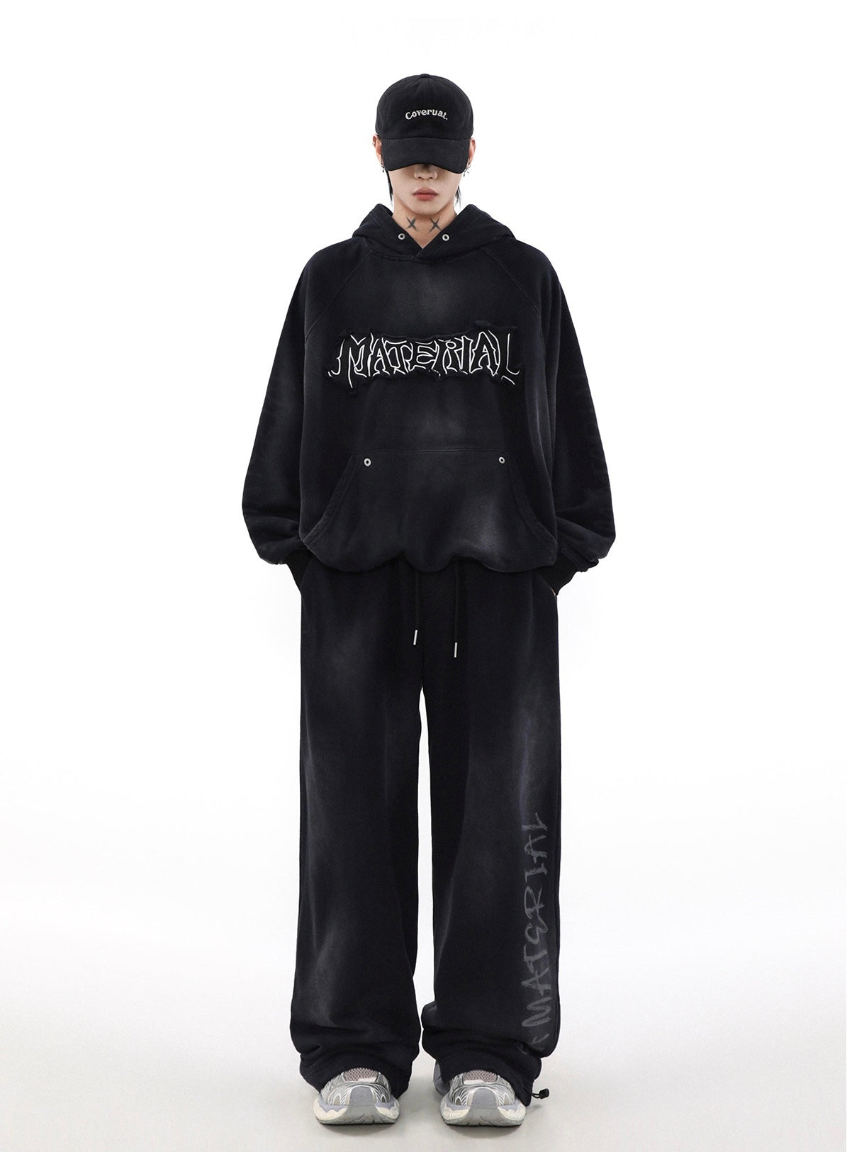 【特別価格 / Set-Up】Unisex Damage Dolman Set-Up mry001645