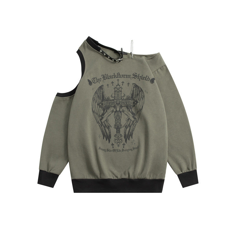 【特別価格/2color】American Retro Velvet Top mry000998