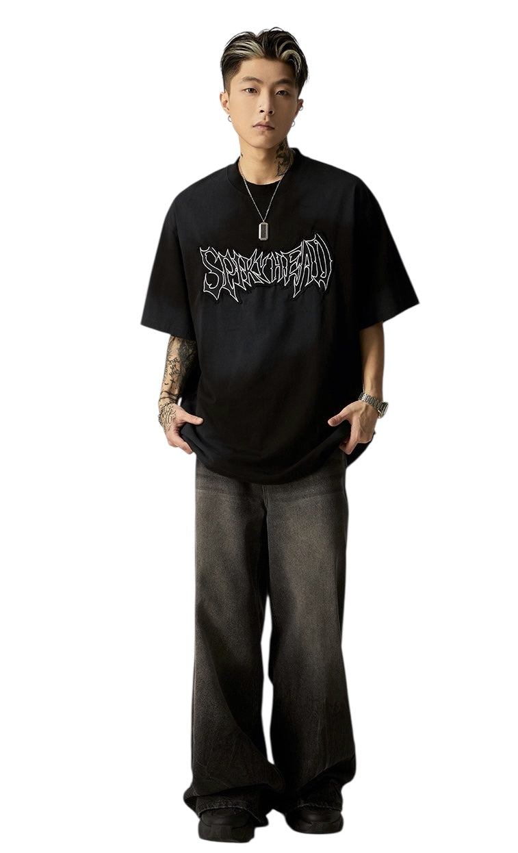 《数量限定価格🔥⚡️》2colorSPIKY HEAD Shadow Fade T-Shirt mry001677