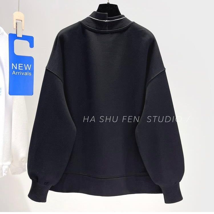 変形ハイネック スウェット mry000364