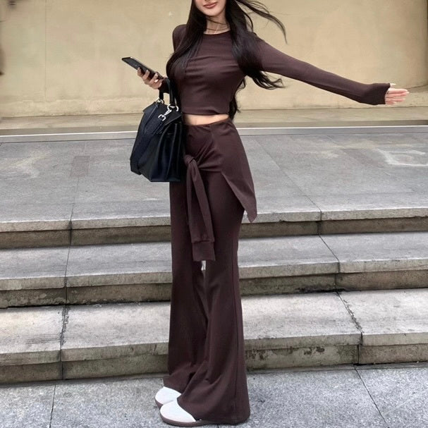 3カラー展開 上下セット アメリカン 韓国デザイン 韓国カジュアル 韓国ストリート ショート丈 ワイドパンツ セットアップ mry001151