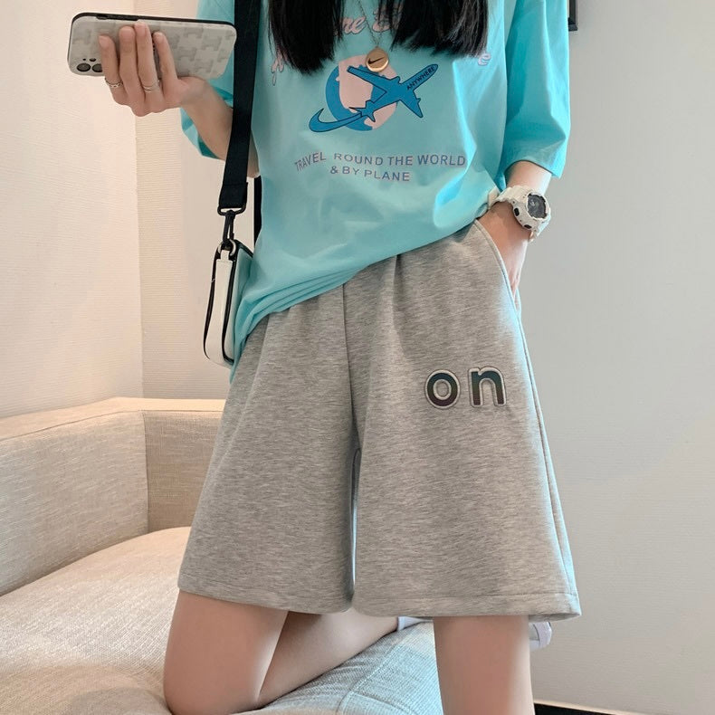 ウエストゴム シンプル ハーフパンツ mry000063