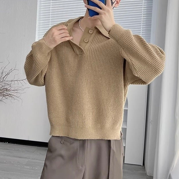 【Carina】3カラー展開 韓国カジュアル トレンド ポロシャツ mry001307