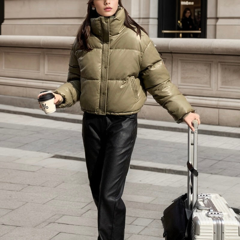 3カラー展開 アメリカン 韓国ストリート 韓国カジュアル トレンド シンプル ダウンジャケット mry001464