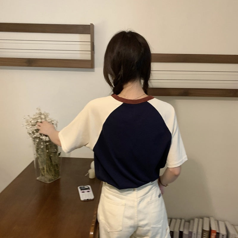 ルーズラグランTシャツ 夏 mry000008