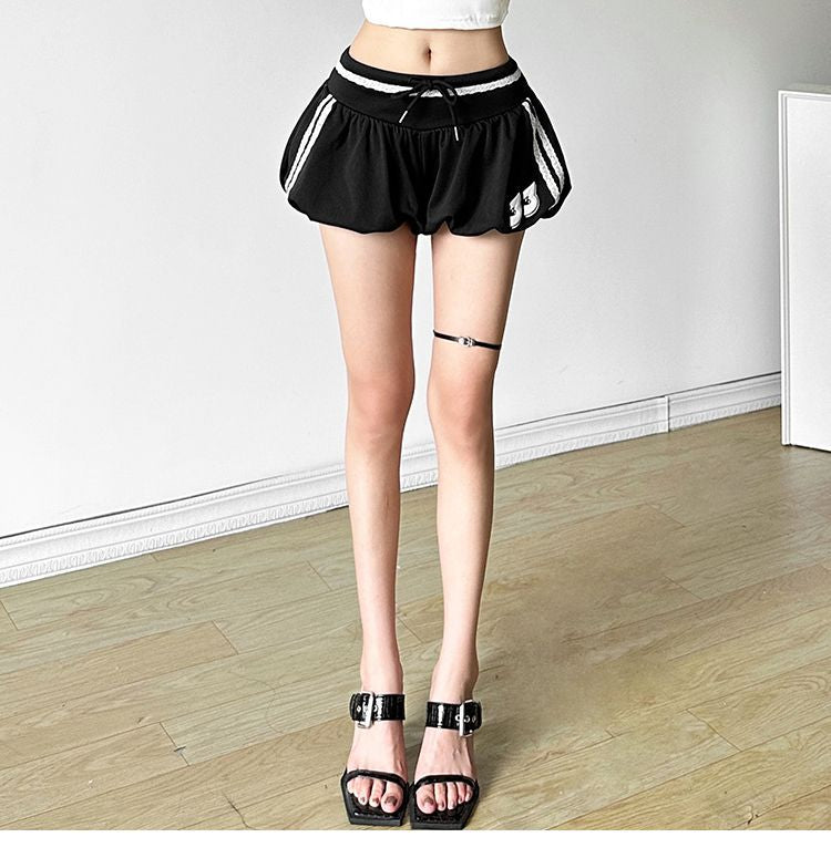 Bubble Lace Track Shorts mry001724