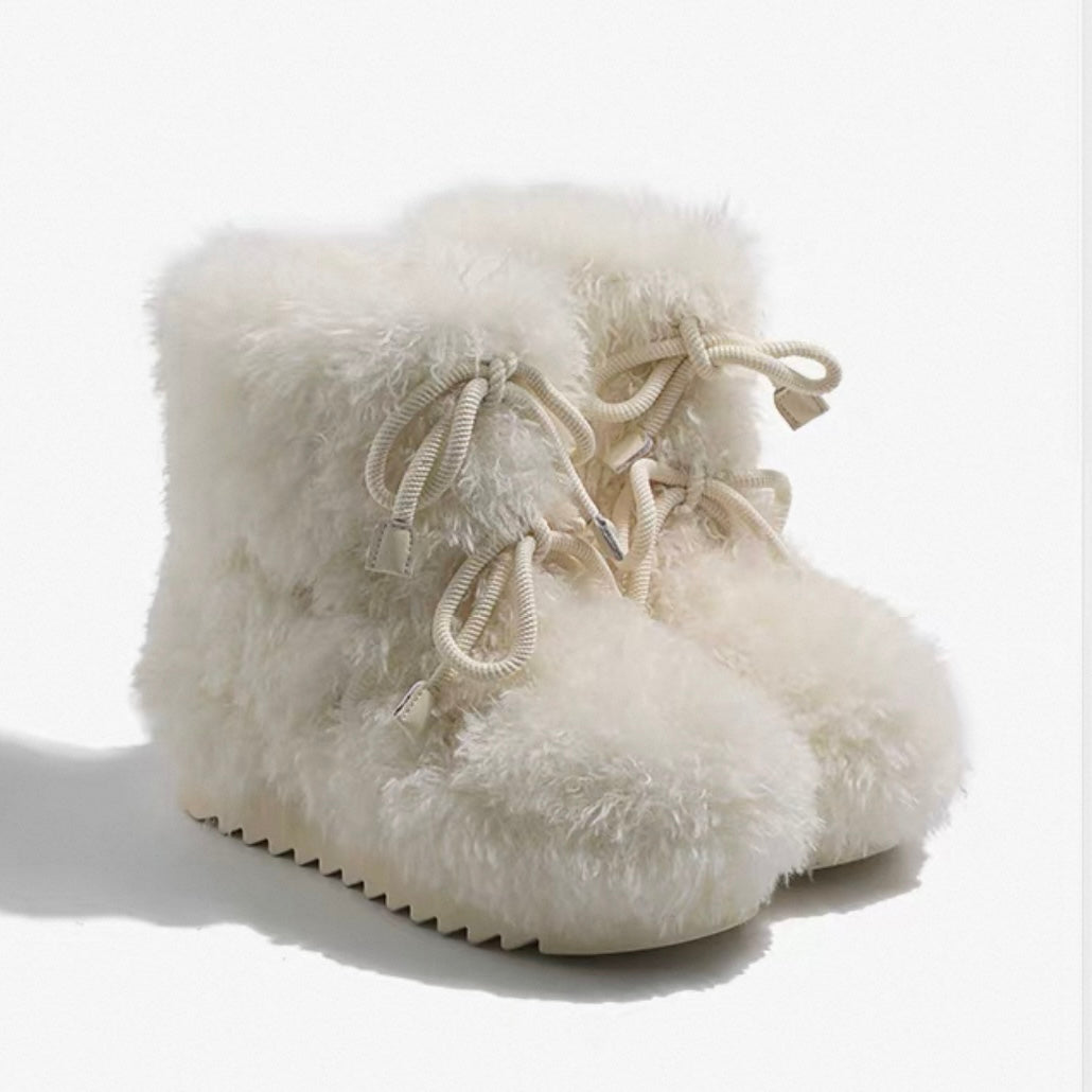 Plush Fur Boots mry002007