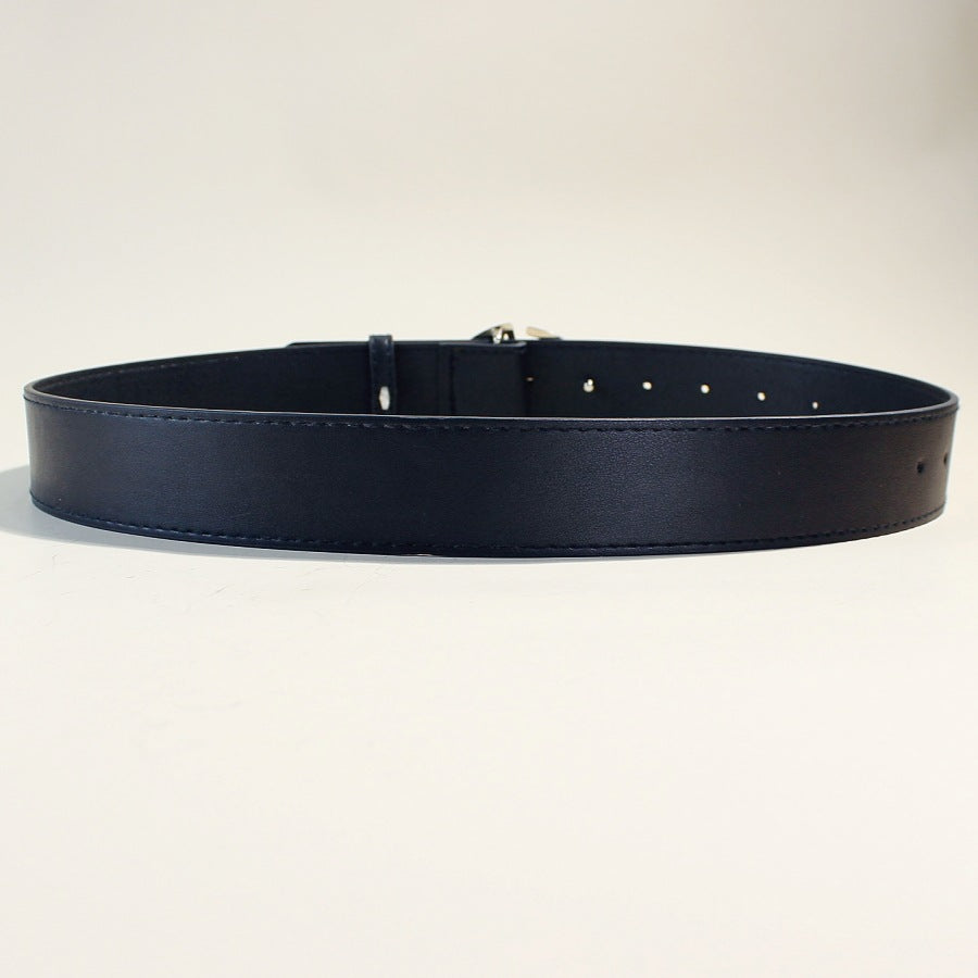 【爆売れ中/3color】Twist Emblem Leather Belt mry001758