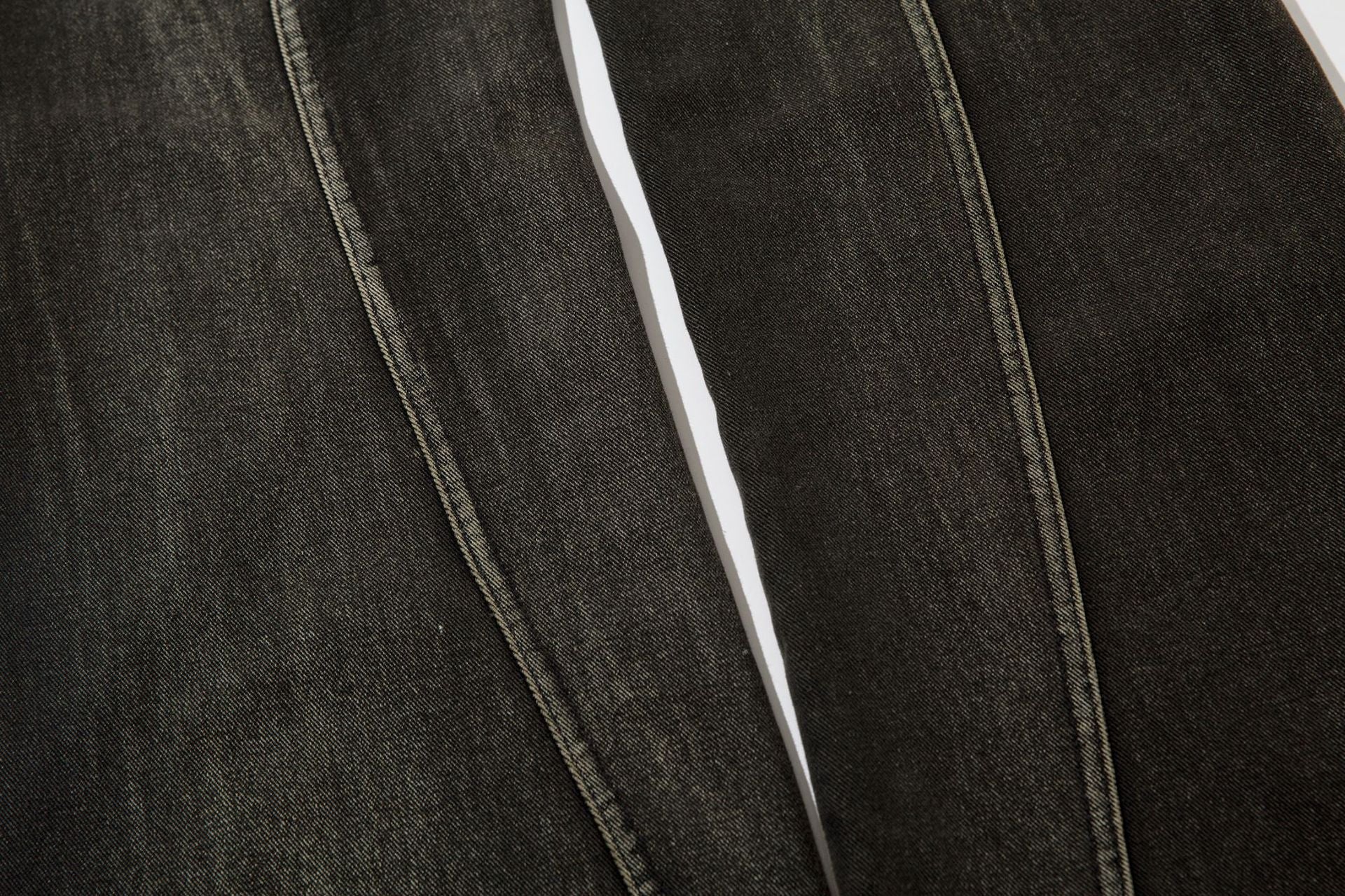 Architectural Wide-Leg Denim Pants mry001650