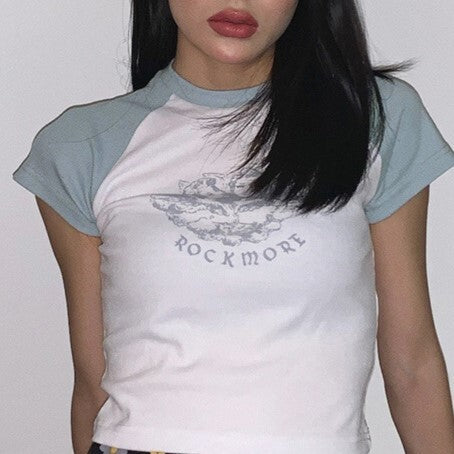 エンジェルTシャツ ちびT Y2K mry000043