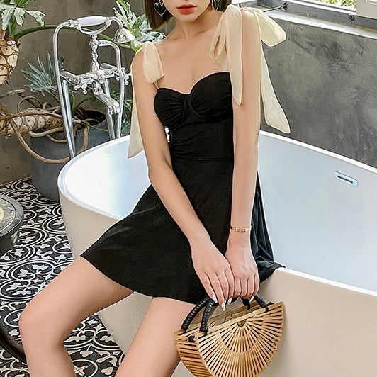 【送料無料】2023SS 韓国ワンピース スイムウェア スリムデザイン mry000714