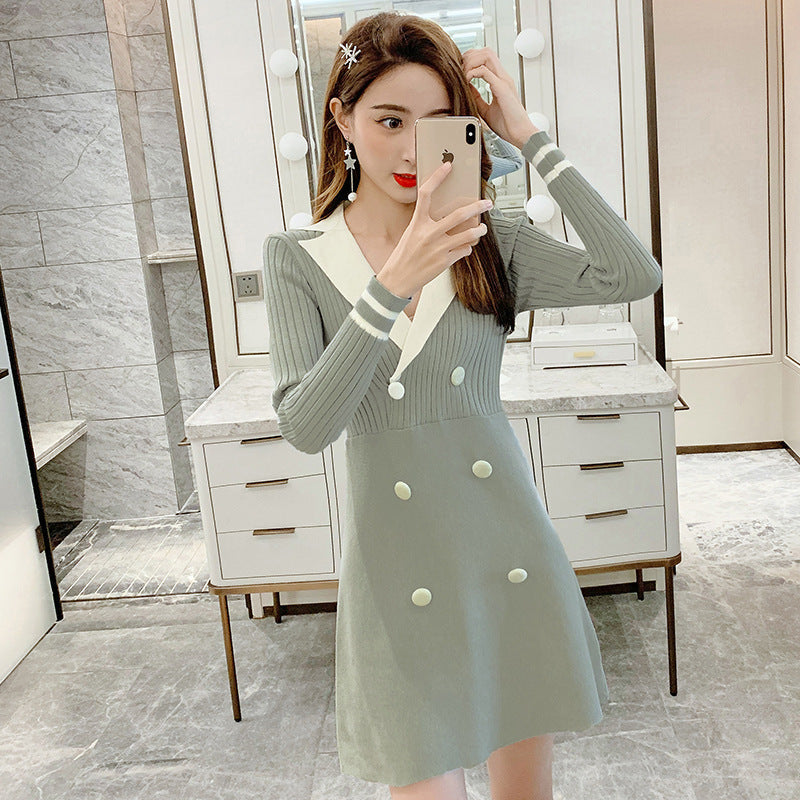 ノーブルデザイン ニットワンピース mry000417