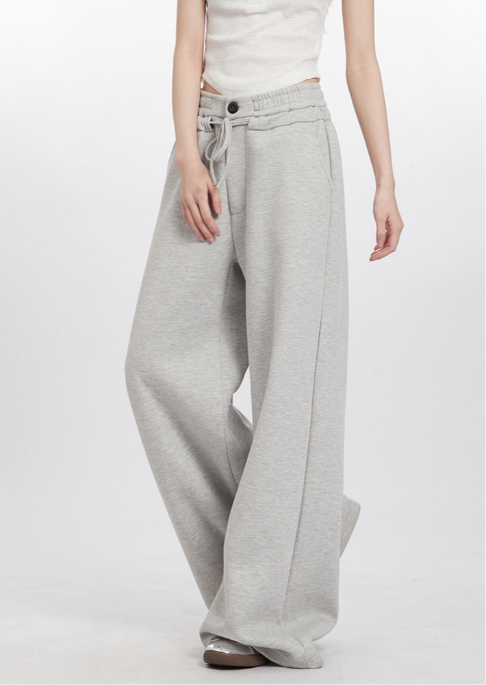 🌟隠れトレンド🔥 【YURU:FIT/2color】Soft Gravity Sweat Pants mry001687