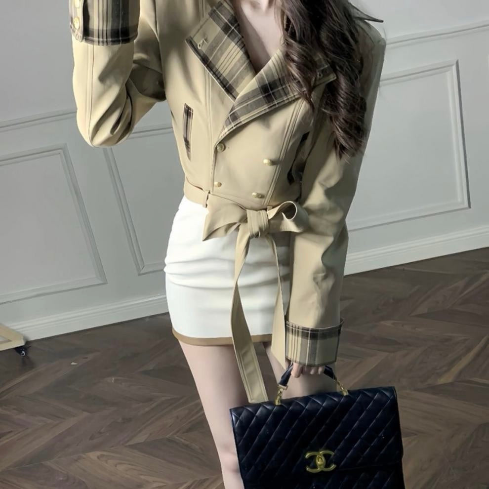 【Chéri】トレンチコート風ジャケット mry001477