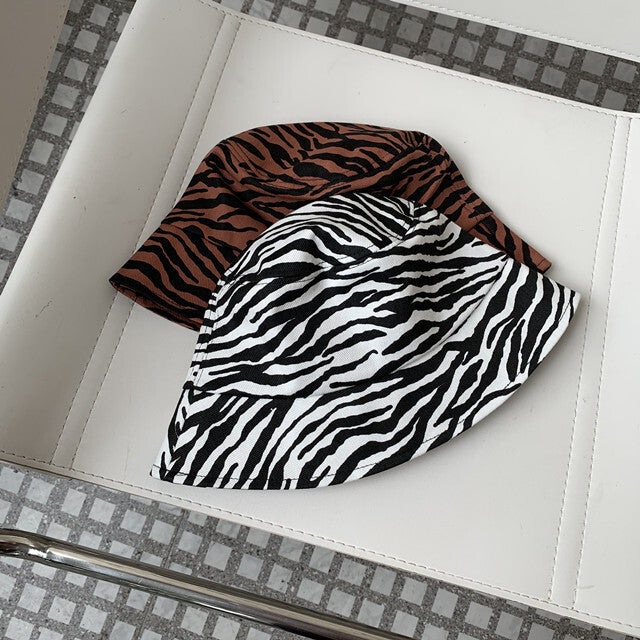 ゼブラ柄 バケットハット mry000209