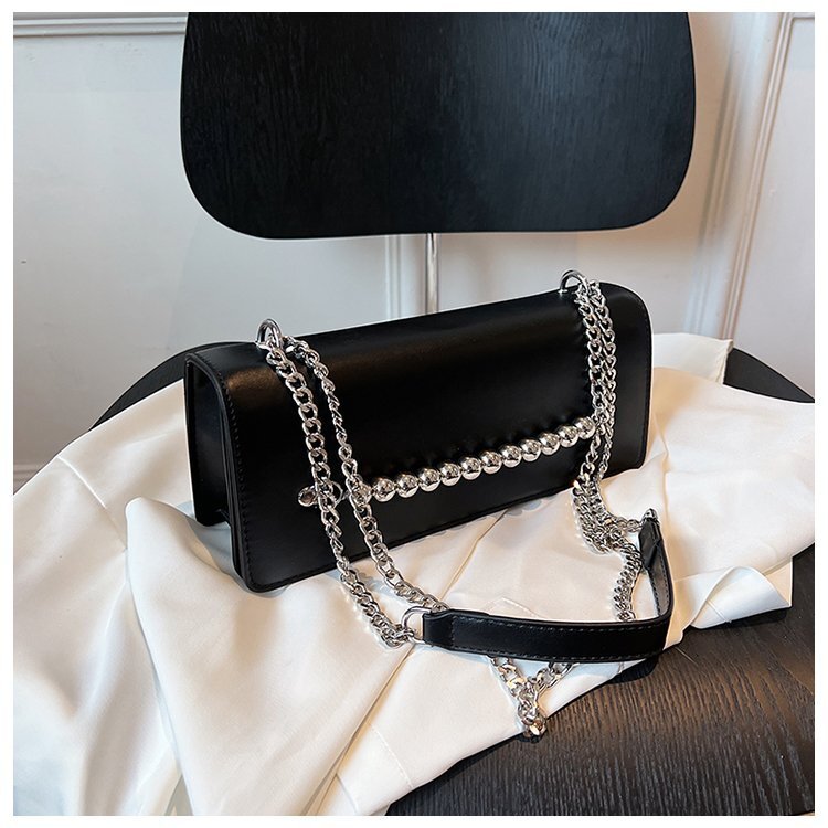 3カラー展開 シルバーボール チェーンバッグ 韓国ストリート 韓国カジュアル mry000977