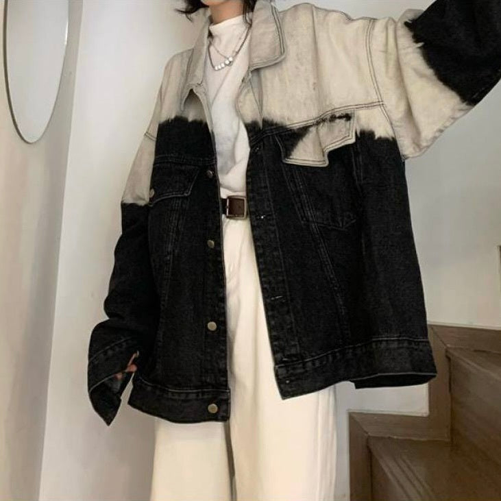 グラデーション デニムジャケット mry000439