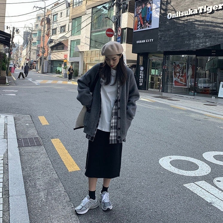 ルーズ セーター カーディガン mry000460