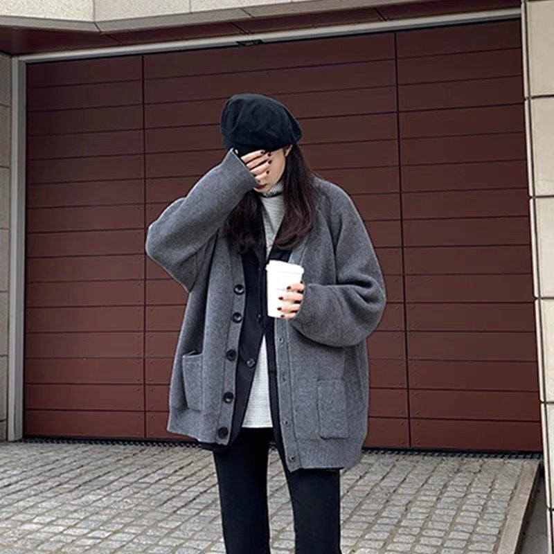 ルーズ セーター カーディガン mry000460