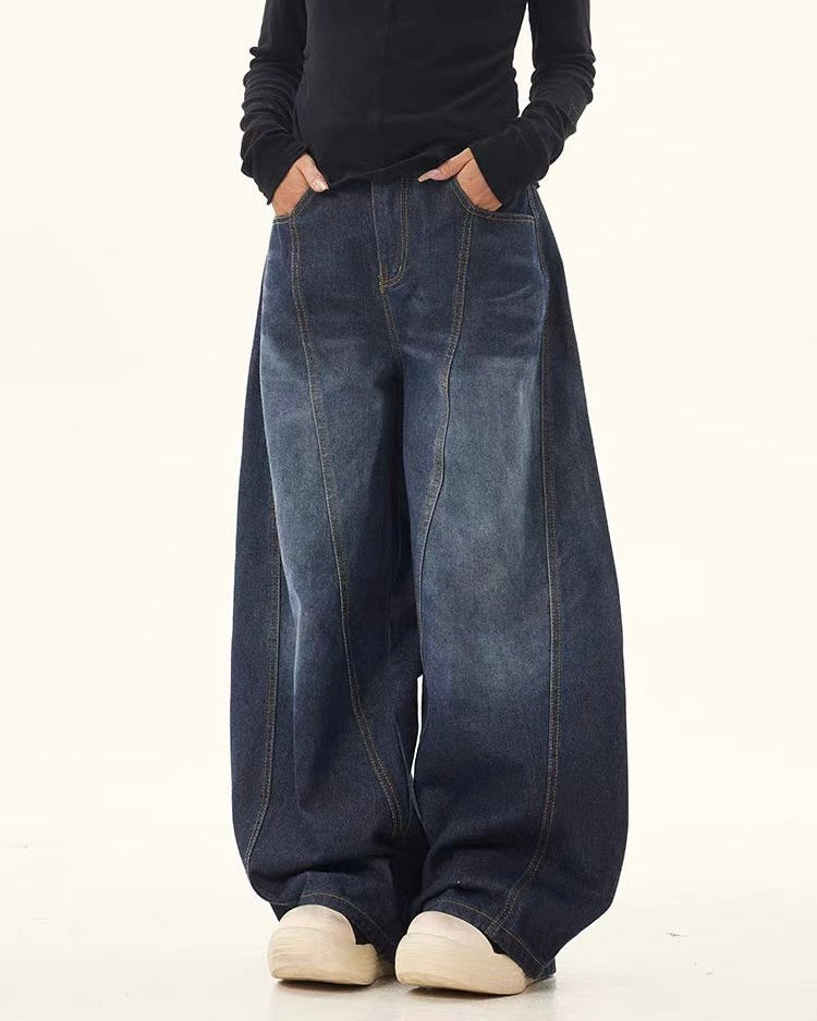 【COVER:FIT】 Vintage Loose Fit Denim mry001860