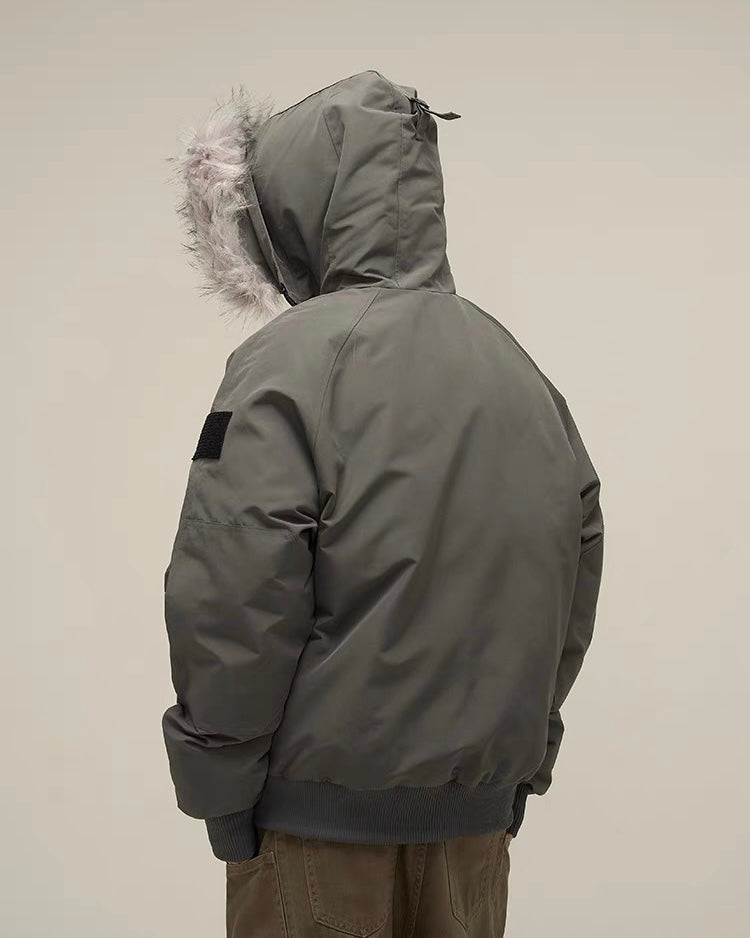 Military Style Bomber Jacket mry001800