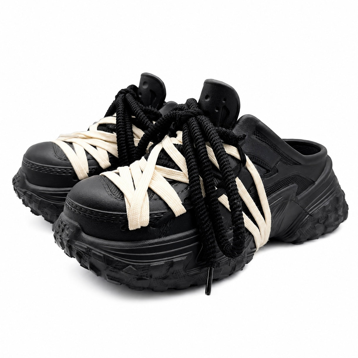 【再入荷】パンクレース 厚底サンダル(5.0cm UP)mry002486