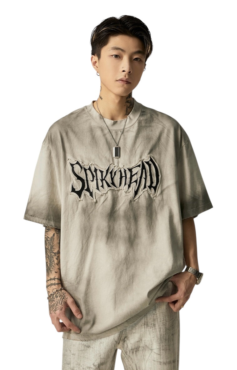 《数量限定価格🔥⚡️》2colorSPIKY HEAD Shadow Fade T-Shirt mry001677