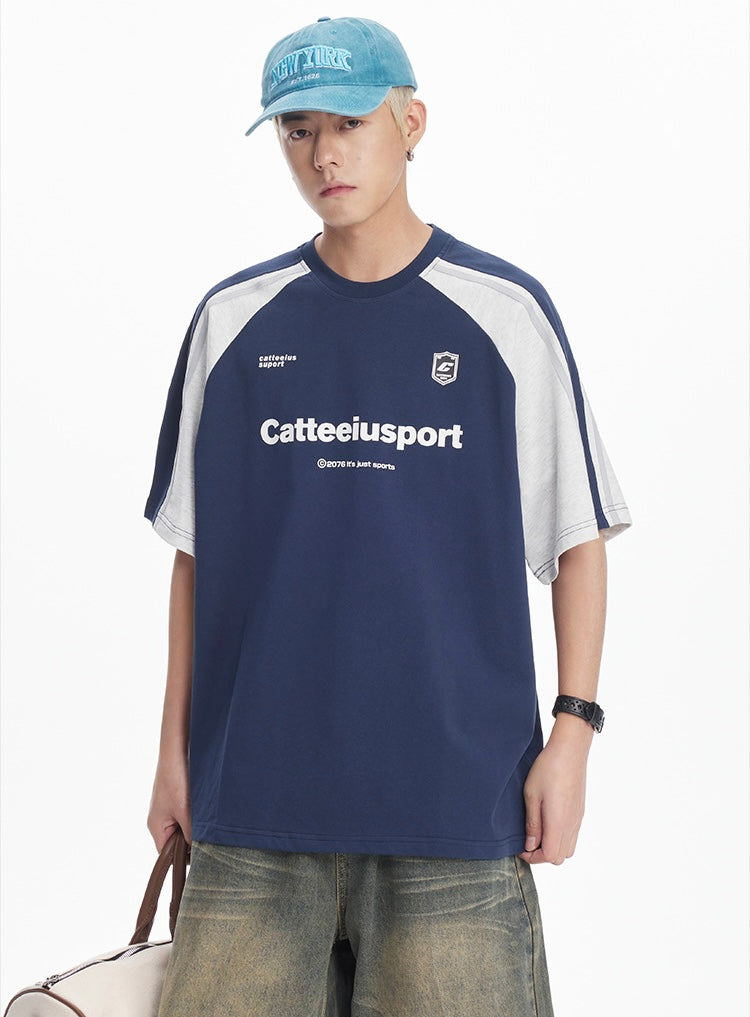 【2color】Catteeiusport Game T-Shirt mry001680