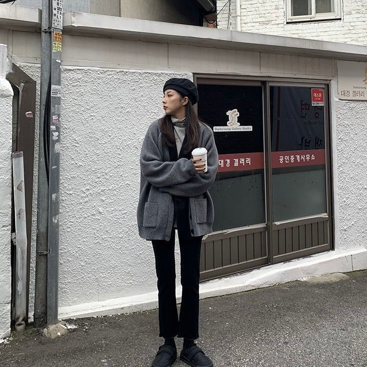 ルーズ セーター カーディガン mry000460