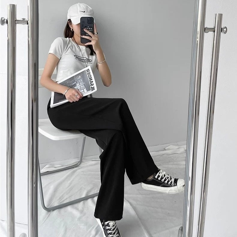 ハイウエスト スラックス 高品質 mry000394