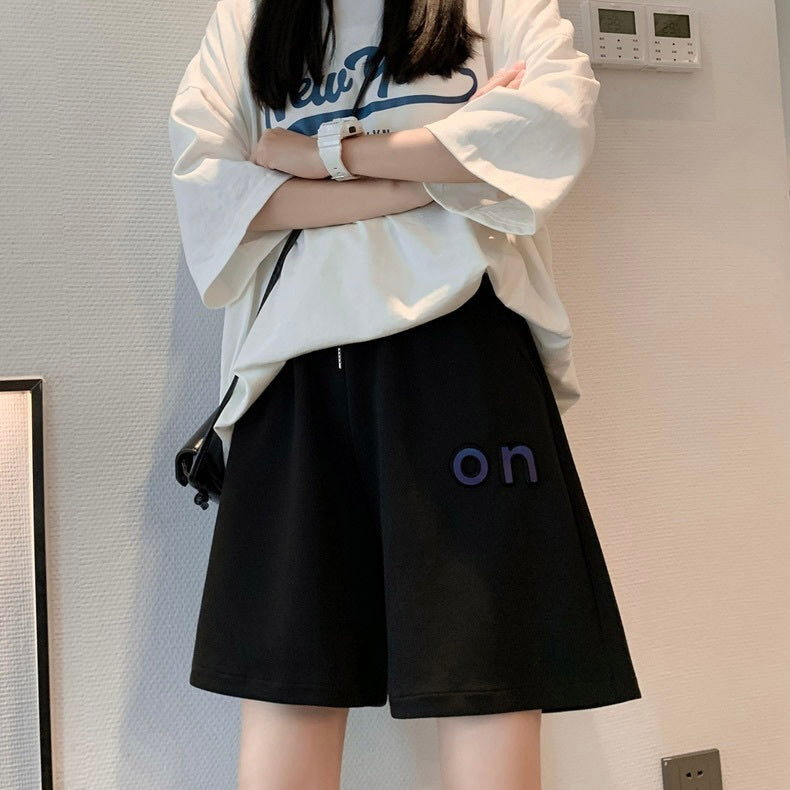 ウエストゴム シンプル ハーフパンツ mry000063