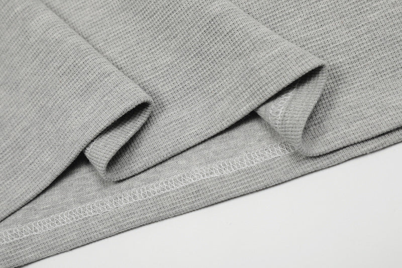 【2color】Grunge Cross Embroidered Long T-shirt mry001646