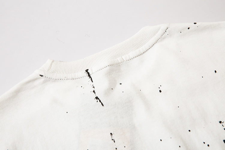 【2color】Punk Chain Detail Long T-Shirt mry001640