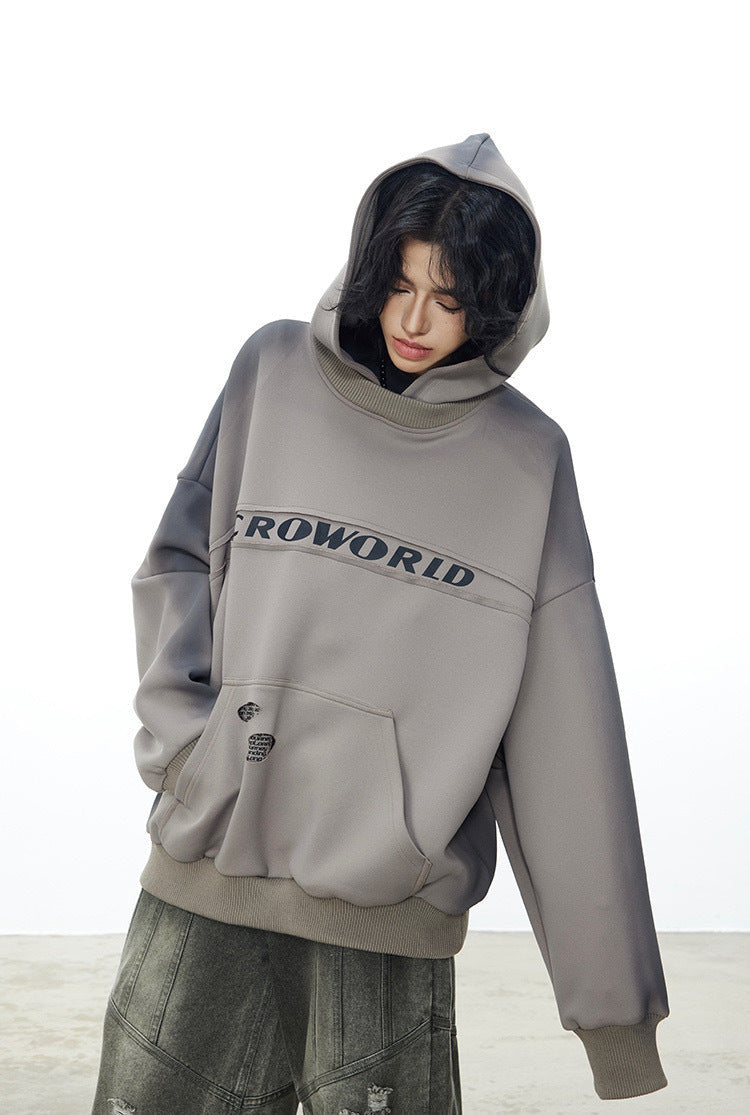 CROWORLD Oversized Hoodie Sweatshirt mry001622