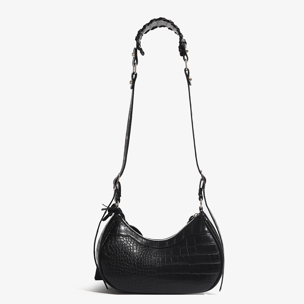 【今だけ限定価格 /4color】Moon Shape Biker Bag mry001599