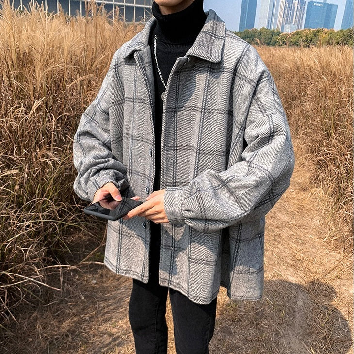 3カラー展開 アメリカン 韓国ストリート 韓国カジュアル コート mry001269