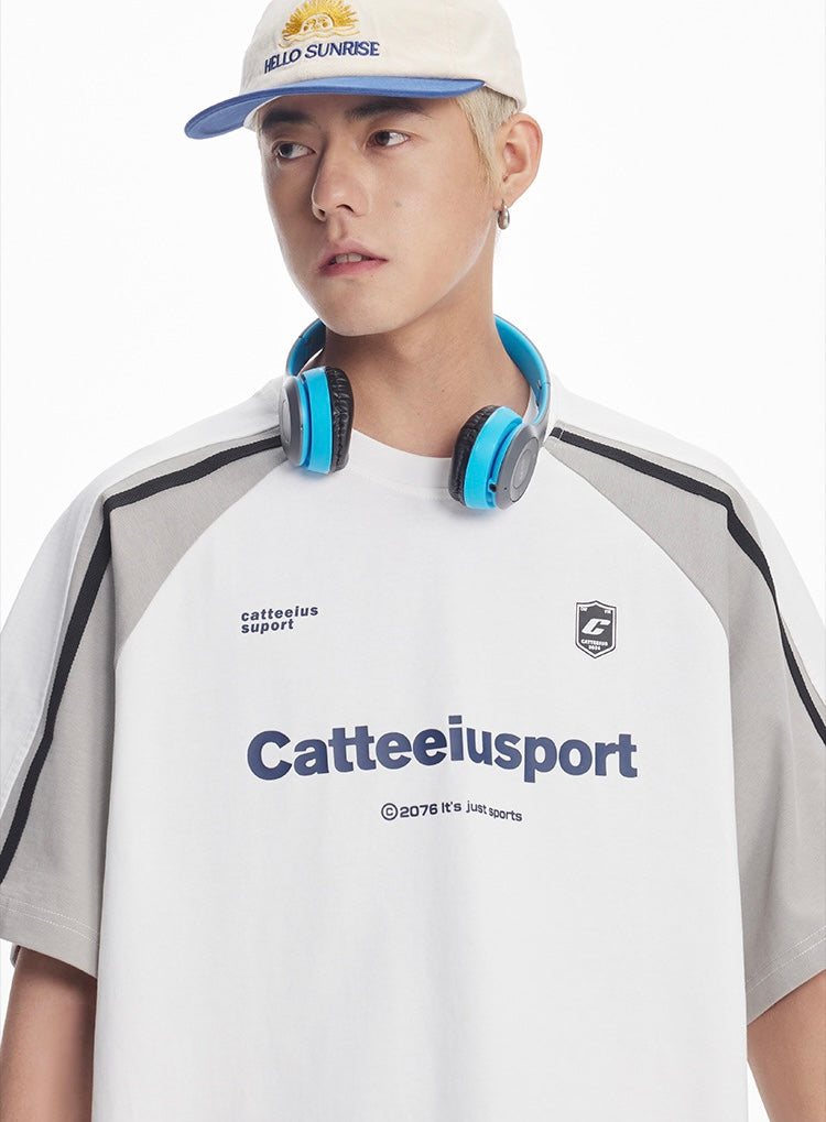 【2color】Catteeiusport Game T-Shirt mry001680