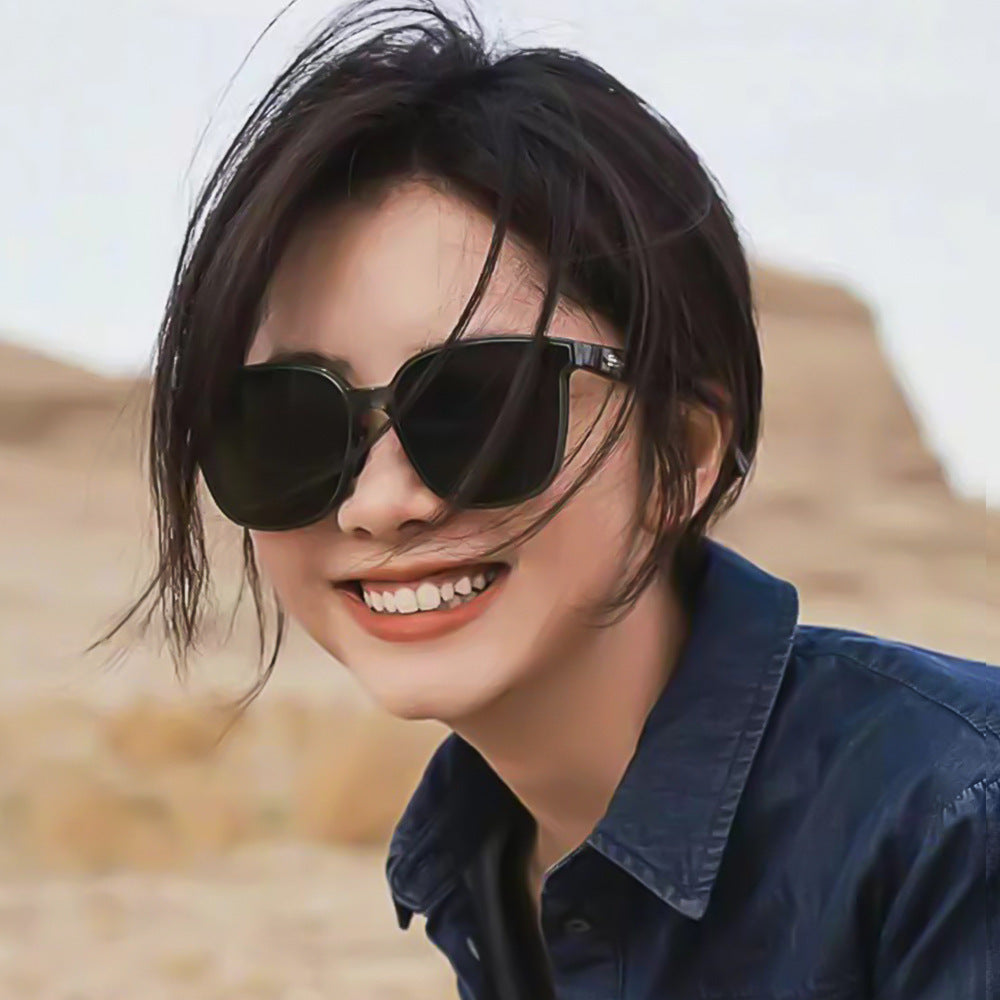 3カラー展開 2023SS 高級感 サンカット GM Y2K サングラス 韓国ストリート 韓国カジュアル mry000749