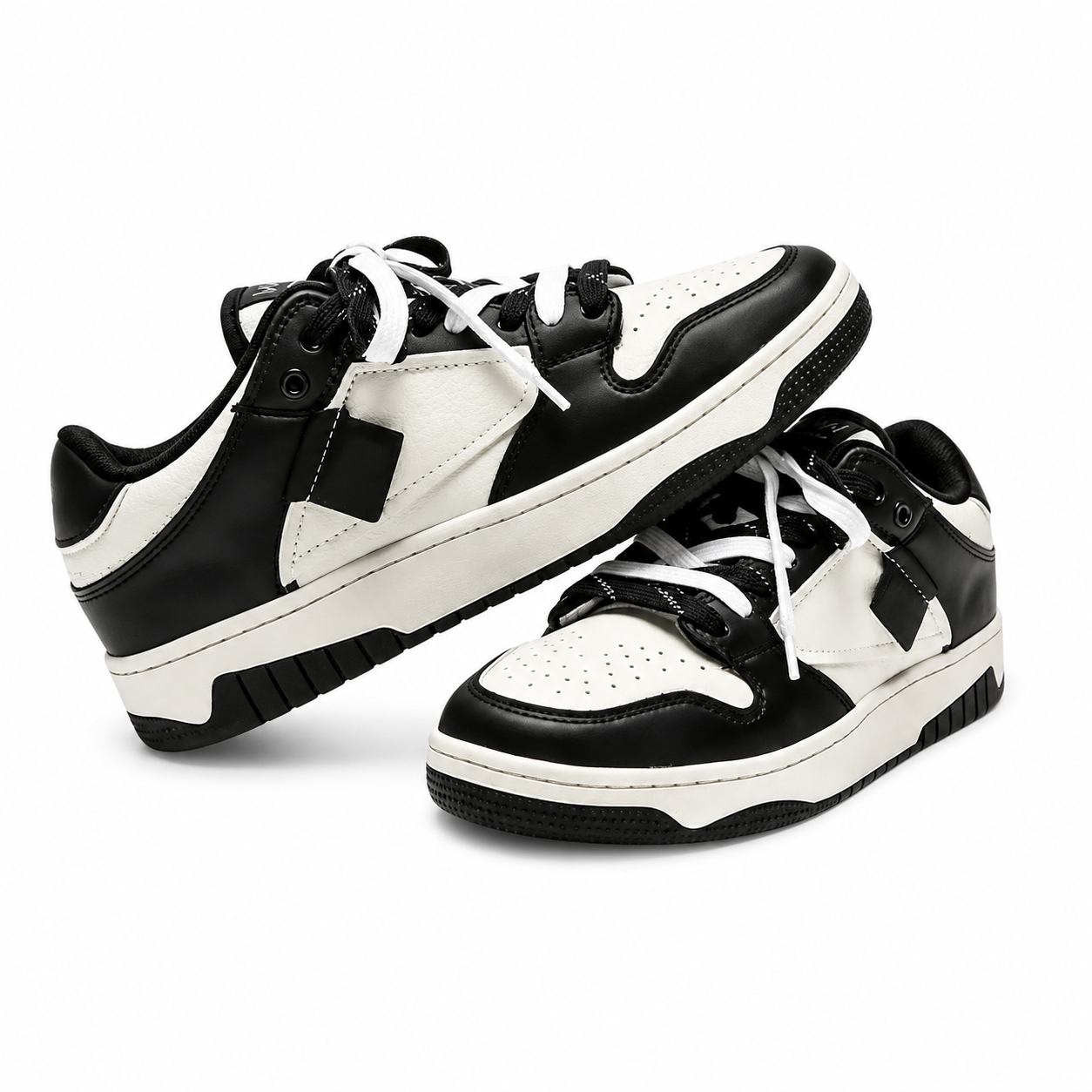 Contrast Panel Low Sneakers mry002160