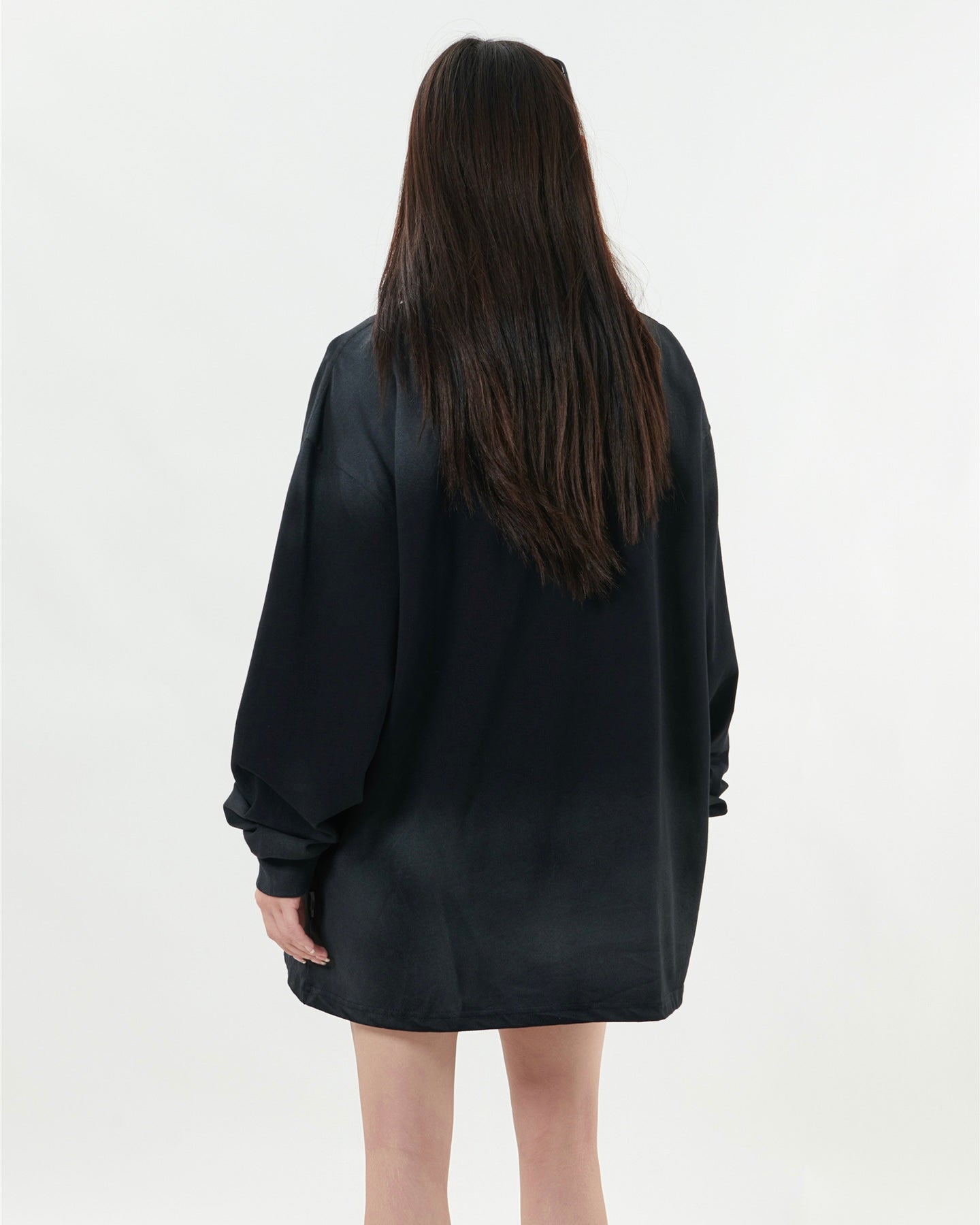 【2color】Vintage College Graphic Oversized shirt mry001844