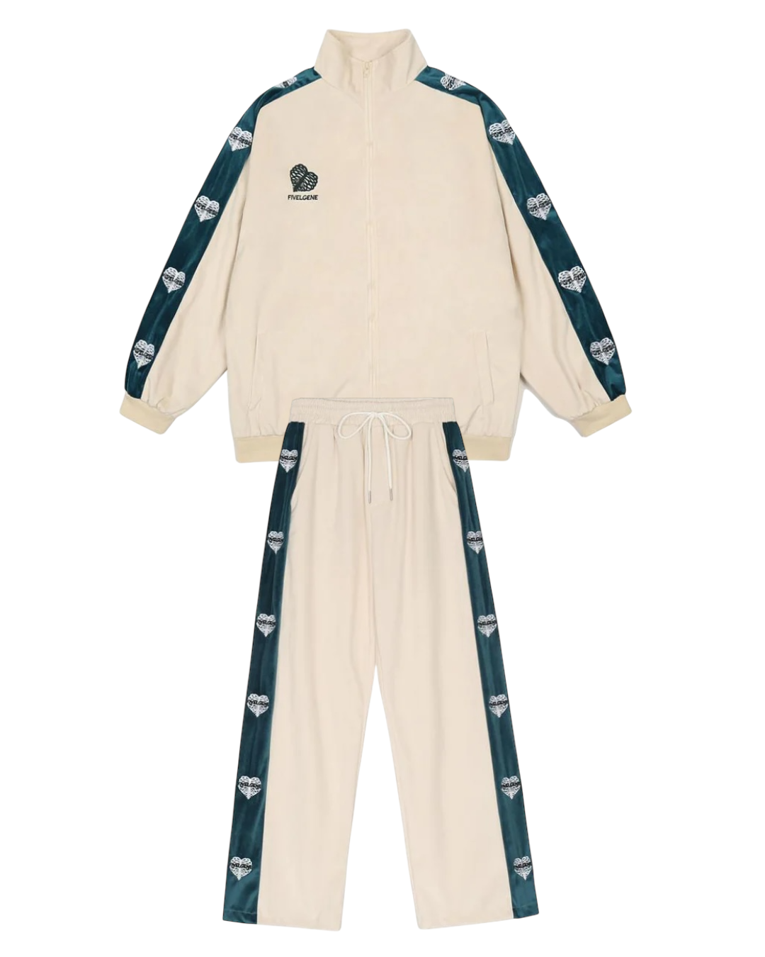 【2color】Chuanzi Loose Jersey Set-Up mry001592