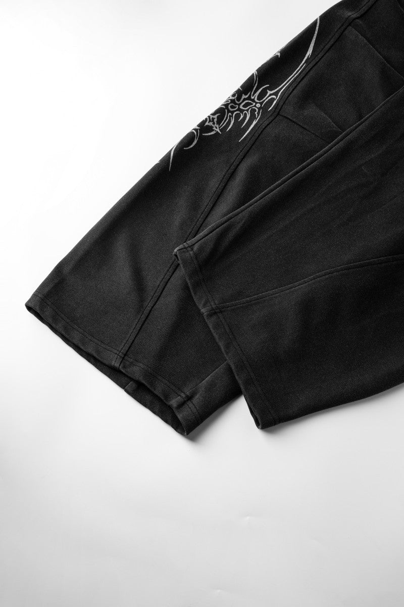 Tribal Tree Graphic Sweatpants mry001847