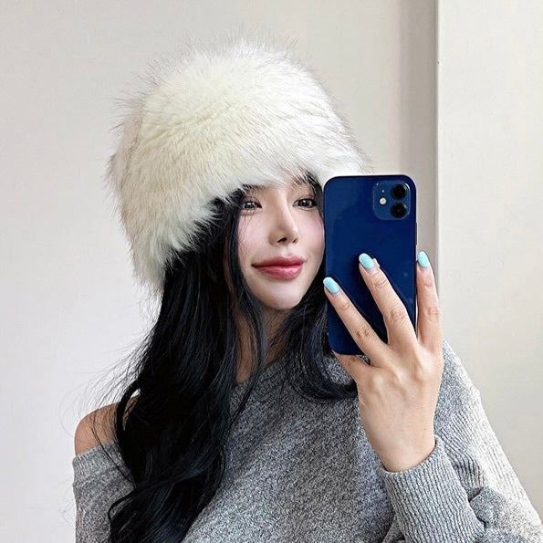 【Carina】3カラー展開 ファーハットmry001572