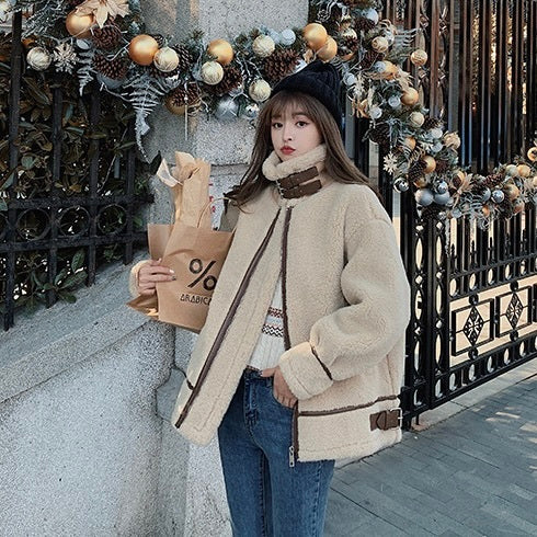 ムートンコート オーバーサイズ mry000342