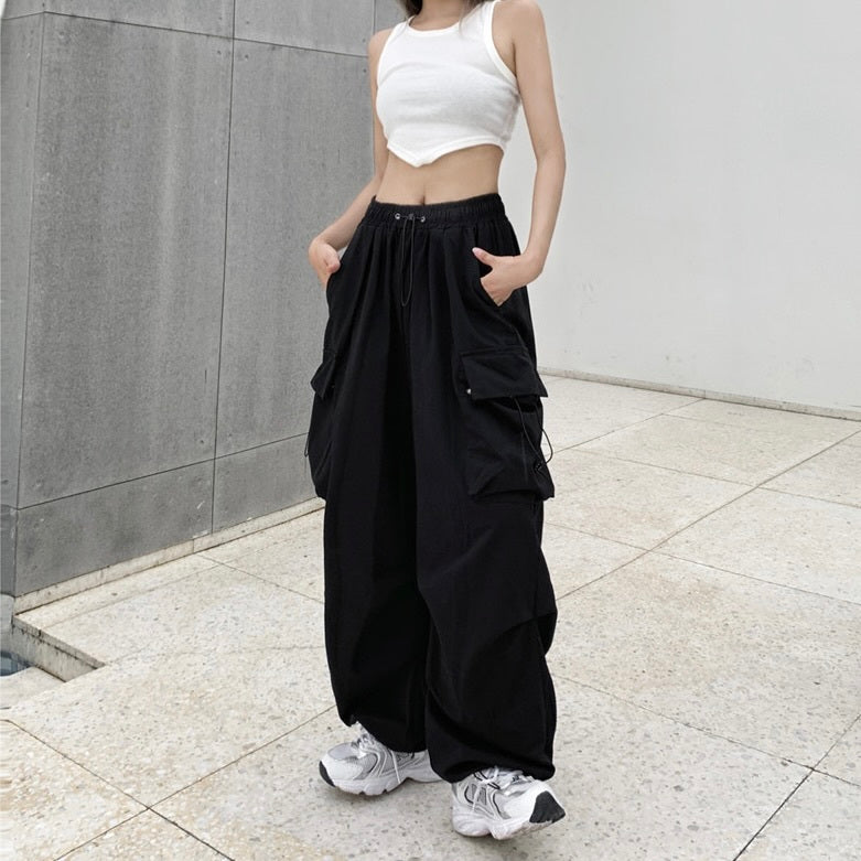 サイドポケット ルーズカーゴパンツ mry000467