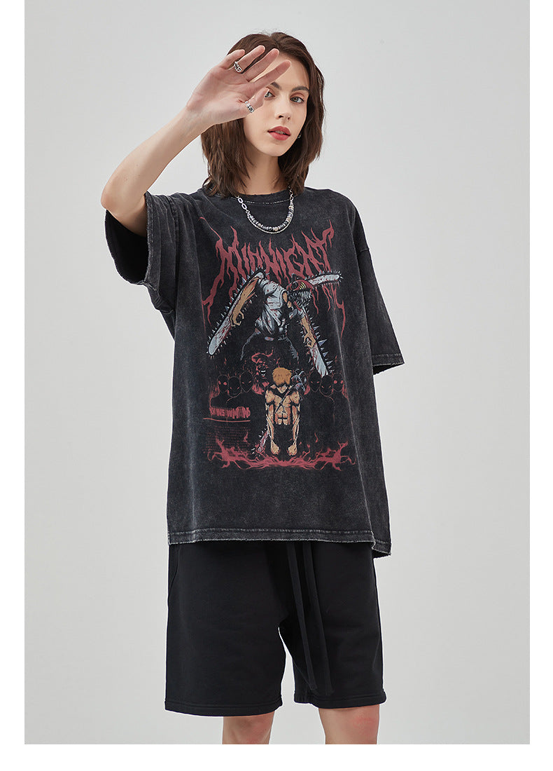 Chains of Midnight Graphic T-Shirt mry001719